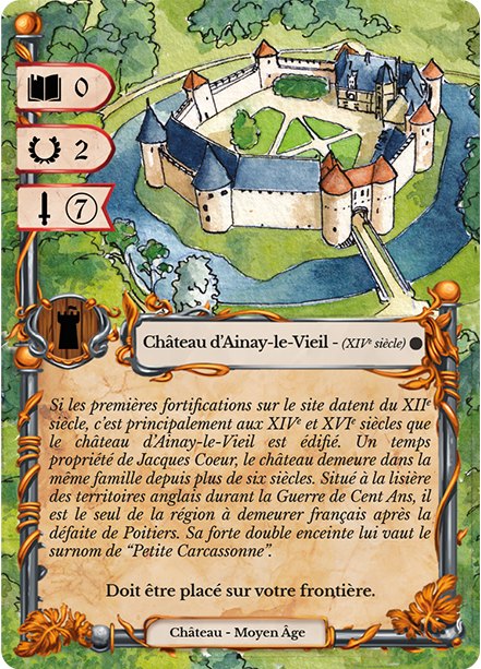 Château d4ainay-le-Vieil - (XIVe siècle)